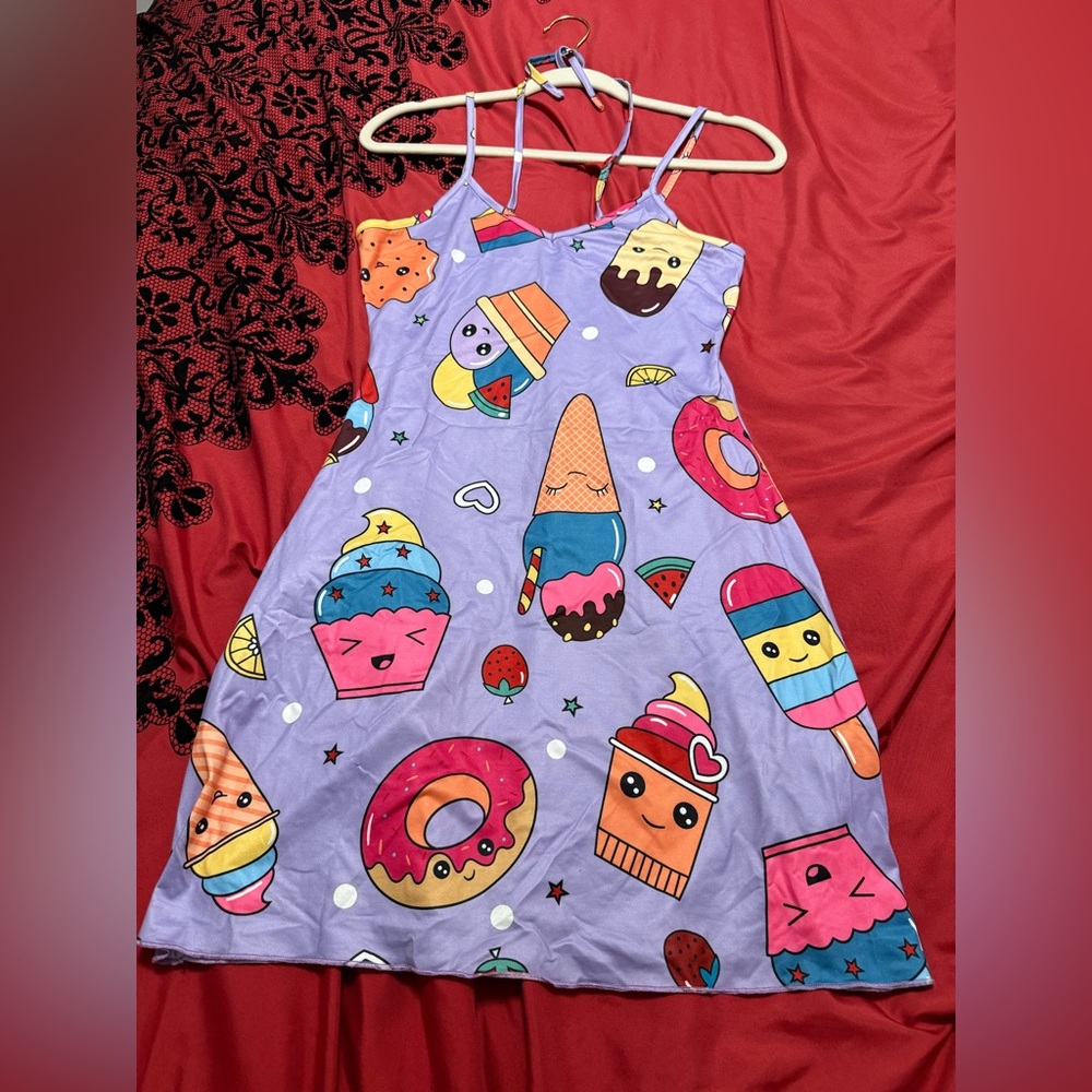Cute Pastel Cartoon Nightgown